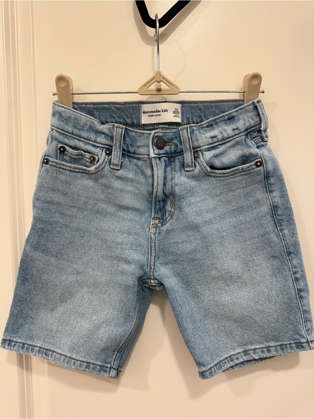 Abercrombie Kids Light Blue Denim kid's Shorts